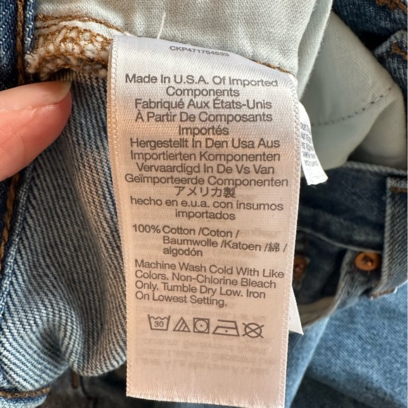 SOLD-Madewell Slouchy Boyjean Size 25 - Picture 5 of 10